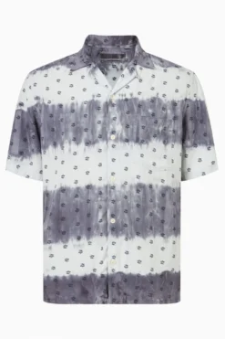 All Saints AllSaints Hornell Cream Short-Sleeved Shirt -ALLSAINTS Sales unnamed file 2139 scaled
