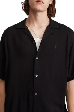 All Saints AllSaints Venice Black Ss Shirt -ALLSAINTS Sales unnamed file 2145 scaled