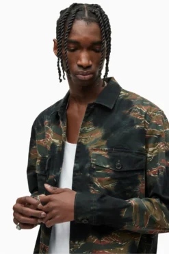 All Saints AllSaints Dockweiler Brown Long Sleeve Shirt 11 All Saints AllSaints Dockweiler Brown Long Sleeve Shirt -ALLSAINTS Sales unnamed file 2151 scaled