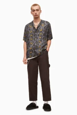 All Saints AllSaints Grey Copperhead Shirt -ALLSAINTS Sales unnamed file 2163 scaled