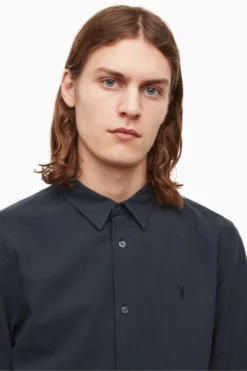 All Saints AllSaints Lovell Blue Shirt -ALLSAINTS Sales unnamed file 2197 scaled