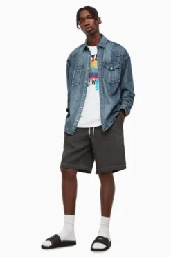 All Saints AllSaints Blue Late Shirt -ALLSAINTS Sales unnamed file 2217 scaled