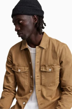 All Saints AllSaints Mocha Brown Spotter LS Shirt -ALLSAINTS Sales unnamed file 2231 scaled