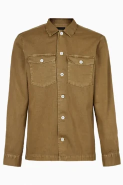 All Saints AllSaints Mocha Brown Spotter LS Shirt -ALLSAINTS Sales unnamed file 2232 scaled
