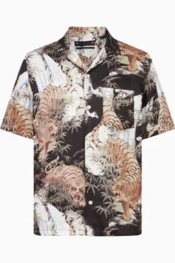 All Saints AllSaints Sumerian Black Shirt -ALLSAINTS Sales unnamed file 2239