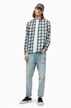 All Saints AllSaints White Long-Sleeved Shirt -ALLSAINTS Sales unnamed file 2244 scaled