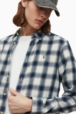 All Saints AllSaints White Long-Sleeved Shirt -ALLSAINTS Sales unnamed file 2245 scaled