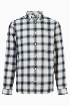 All Saints AllSaints White Long-Sleeved Shirt -ALLSAINTS Sales unnamed file 2246 scaled