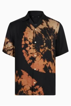 All Saints AllSaints Silverlake Black Shirt -ALLSAINTS Sales unnamed file 2262