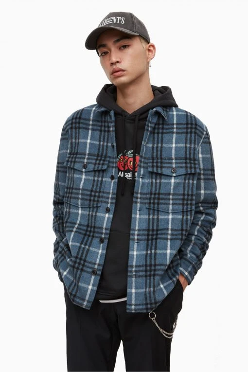 All Saints AllSaints Black Berthold Shirt -ALLSAINTS Sales unnamed file 2277