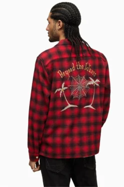 All Saints AllSaints Red Beyond Long-Sleeved Shirt -ALLSAINTS Sales unnamed file 2284 scaled