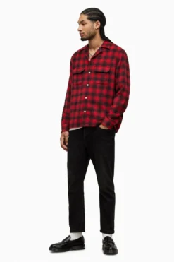 All Saints AllSaints Red Beyond Long-Sleeved Shirt -ALLSAINTS Sales unnamed file 2285 scaled
