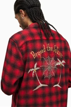 All Saints AllSaints Red Beyond Long-Sleeved Shirt -ALLSAINTS Sales unnamed file 2286 scaled