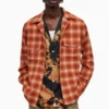 All Saints Orange Jacinto Long-Sleeved Shirt -ALLSAINTS Sales unnamed file 2290 scaled