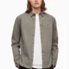 All Saints AllSaints Grey Hawthorne Long Sleeve Shirt -ALLSAINTS Sales unnamed file 2298 scaled