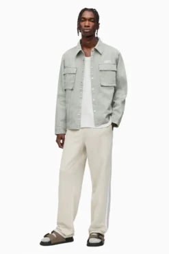 All Saints AllSaints Green Stockton Shirt -ALLSAINTS Sales unnamed file 2314 scaled