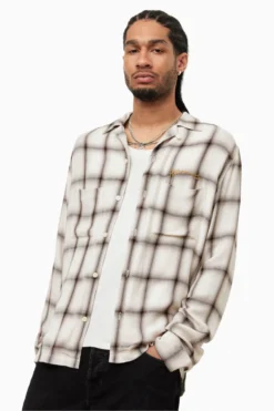 All Saints AllSaints Alamitos White Long-Sleeved Shirt -ALLSAINTS Sales unnamed file 2327 scaled