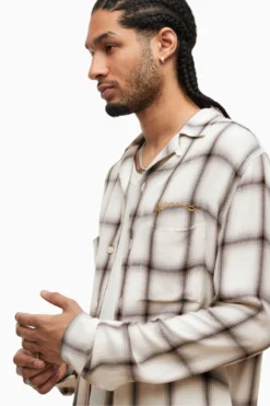 All Saints AllSaints Alamitos White Long-Sleeved Shirt -ALLSAINTS Sales unnamed file 2328 scaled