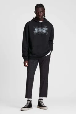All Saints AllSaints Black Shadow Stamp Logo Hoodie -ALLSAINTS Sales unnamed file 2334 scaled