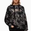 All Saints AllSaints Black Buruberu Jen Hoodie