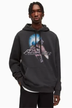 All Saints AllSaints Black Arcade Hoody -ALLSAINTS Sales unnamed file 2363