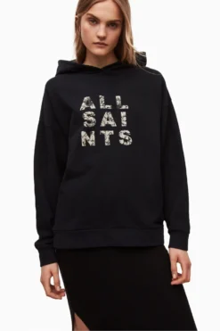 All Saints AllSaints Black Adopto Jen Hoodie -ALLSAINTS Sales unnamed file 2381 scaled
