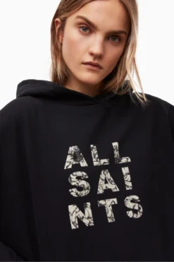 All Saints AllSaints Black Adopto Jen Hoodie -ALLSAINTS Sales unnamed file 2382 scaled