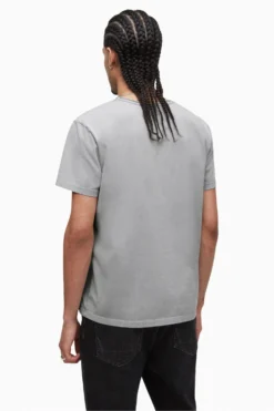 All Saints AllSaints Grey Bodega Short Sleeve Crew T-Shirt -ALLSAINTS Sales unnamed file 243 scaled