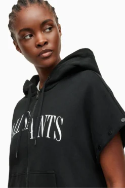 All Saints AllSaints Black Amphia Hoodie -ALLSAINTS Sales unnamed file 2459 scaled
