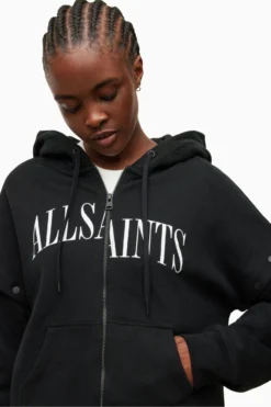 All Saints AllSaints Black Amphia Hoodie -ALLSAINTS Sales unnamed file 2460 scaled