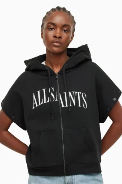 All Saints AllSaints Black Amphia Hoodie -ALLSAINTS Sales unnamed file 2461 scaled