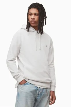 All Saints White Raven Pullover Hoodie 6 All Saints White Raven Pullover Hoodie -ALLSAINTS Sales unnamed file 2489