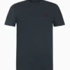 All Saints Black Brace Contrast Short-Sleeve Crew T-Shirt