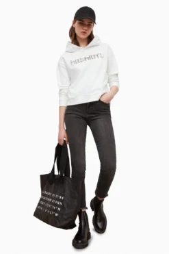 All Saints AllSaints White Noctis Sasha Hoodie -ALLSAINTS Sales unnamed file 2492 scaled