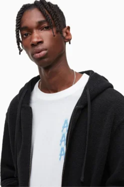 All Saints Jackson Black Zip Hoodie -ALLSAINTS Sales unnamed file 2502 scaled