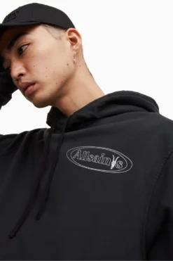 All Saints AllSaints Simpel Black Hoodie -ALLSAINTS Sales unnamed file 2507 scaled