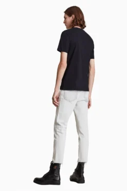 All Saints Black Brace Contrast Short-Sleeve Crew T-Shirt -ALLSAINTS Sales unnamed file 251 scaled