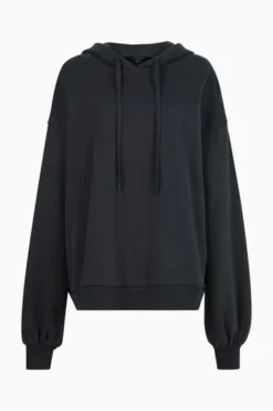 All Saints AllSaints Black Cornu Rihan Hoodie -ALLSAINTS Sales unnamed file 2536