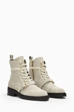 All Saints White Donita Stamp Boots -ALLSAINTS Sales unnamed file 2571