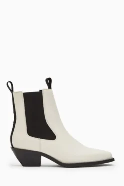 All Saints AllSaints White Vally Boots -ALLSAINTS Sales unnamed file 2586