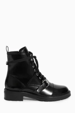 All Saints AllSaints Black Donita Ankle Boots