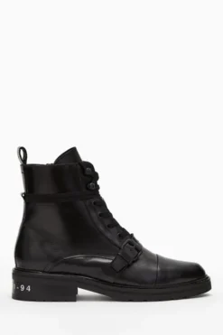 All Saints AllSaints Donita Black Stamp Boots -ALLSAINTS Sales unnamed file 2626