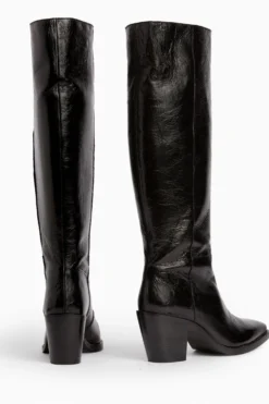 All Saints AllSaints Cohen Black Knee High Boots -ALLSAINTS Sales unnamed file 2641 scaled