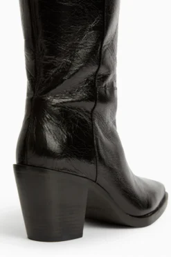 All Saints AllSaints Cohen Black Knee High Boots -ALLSAINTS Sales unnamed file 2642 scaled
