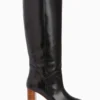 All Saints AllSaints Morgan Black Knee High Boots -ALLSAINTS Sales unnamed file 2645 scaled