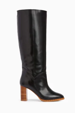 All Saints AllSaints Morgan Black Knee High Boots