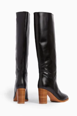 All Saints AllSaints Morgan Black Knee High Boots -ALLSAINTS Sales unnamed file 2647 scaled