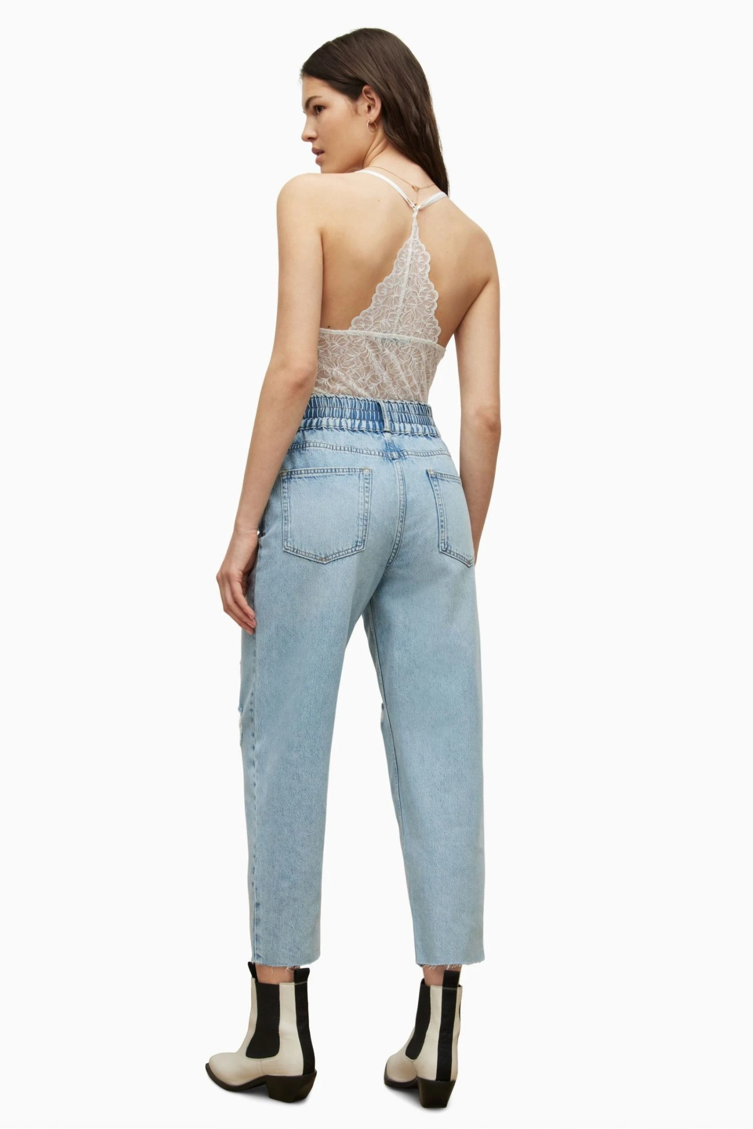All Saints AllSaints Blue Hailey Jeans 3 All Saints AllSaints Blue Hailey Jeans - Image 2