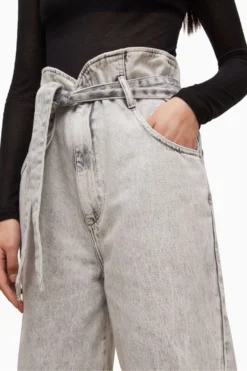 All Saints AllSaints Grey Sammy Paperbag Relaxed Fit Jeans 6 All Saints AllSaints Grey Sammy Paperbag Relaxed Fit Jeans -ALLSAINTS Sales unnamed file 2726 scaled