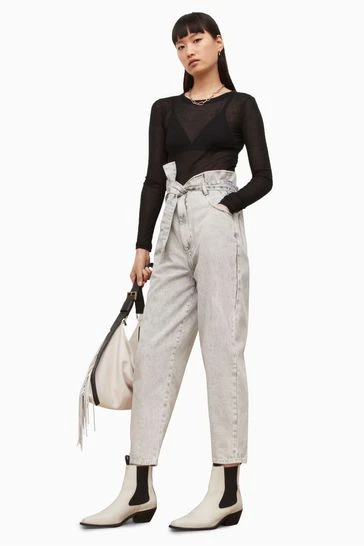 unnamed-file-2728.jpg All Saints AllSaints Grey Sammy Paperbag Relaxed Fit Jeans -ALLSAINTS Sales unnamed file 2728